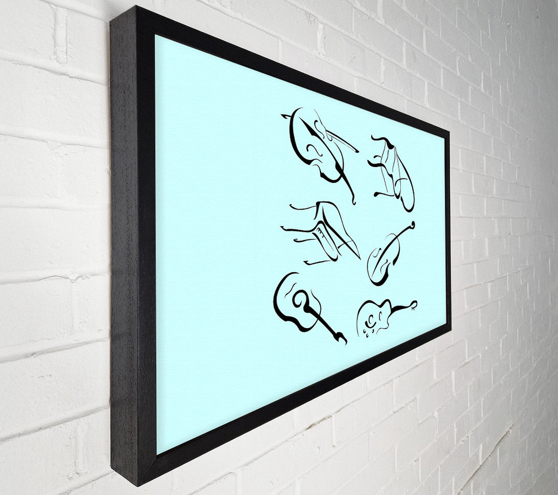  A Canvas Print of Classical Music Player Canvas Wall Art