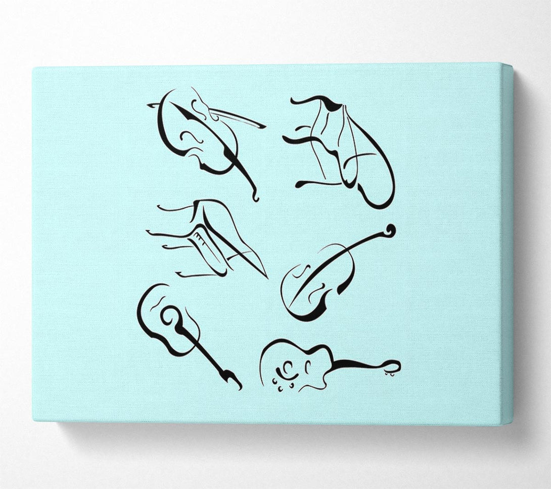  A Canvas Print of Classical Music Player Canvas Wall Art