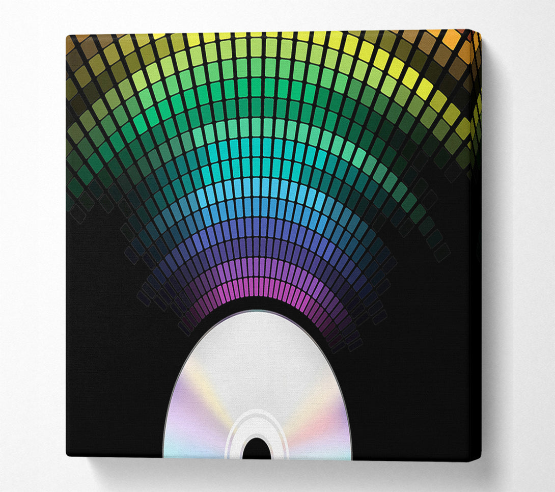  A Canvas Print of Rainbow Album Canvas Print