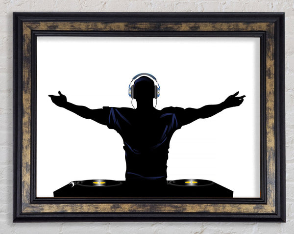 DJ Ready Framed Print