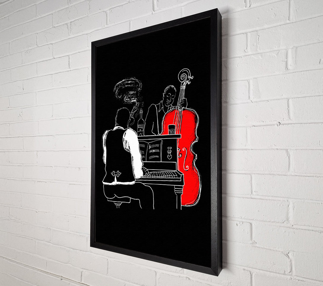  A Canvas Print of Playing The Blues 2 Canvas Wall Art