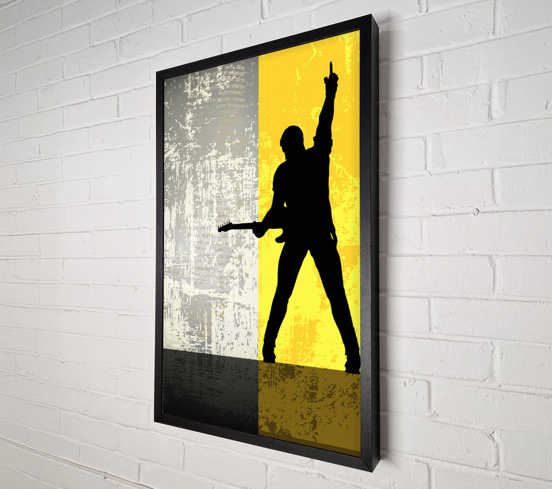  A Canvas Print of Rock God Canvas Wall Art