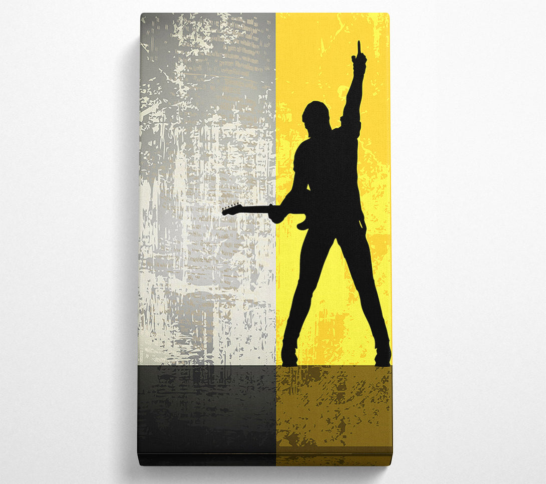  A Canvas Print of Rock God Canvas Wall Art