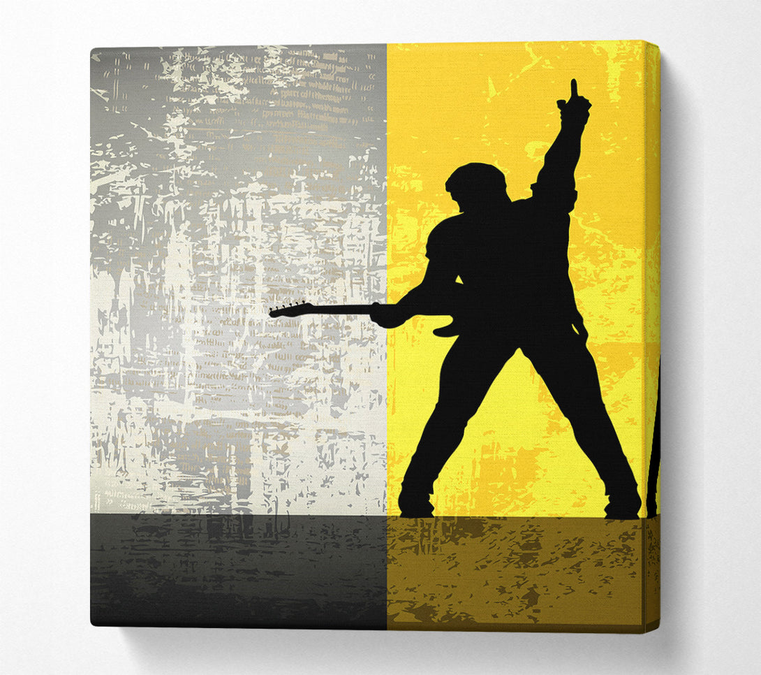  A Canvas Print of Rock God Canvas Wall Art