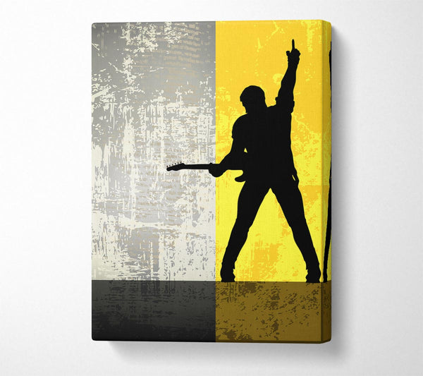  A Canvas Print of Rock God Canvas Wall Art