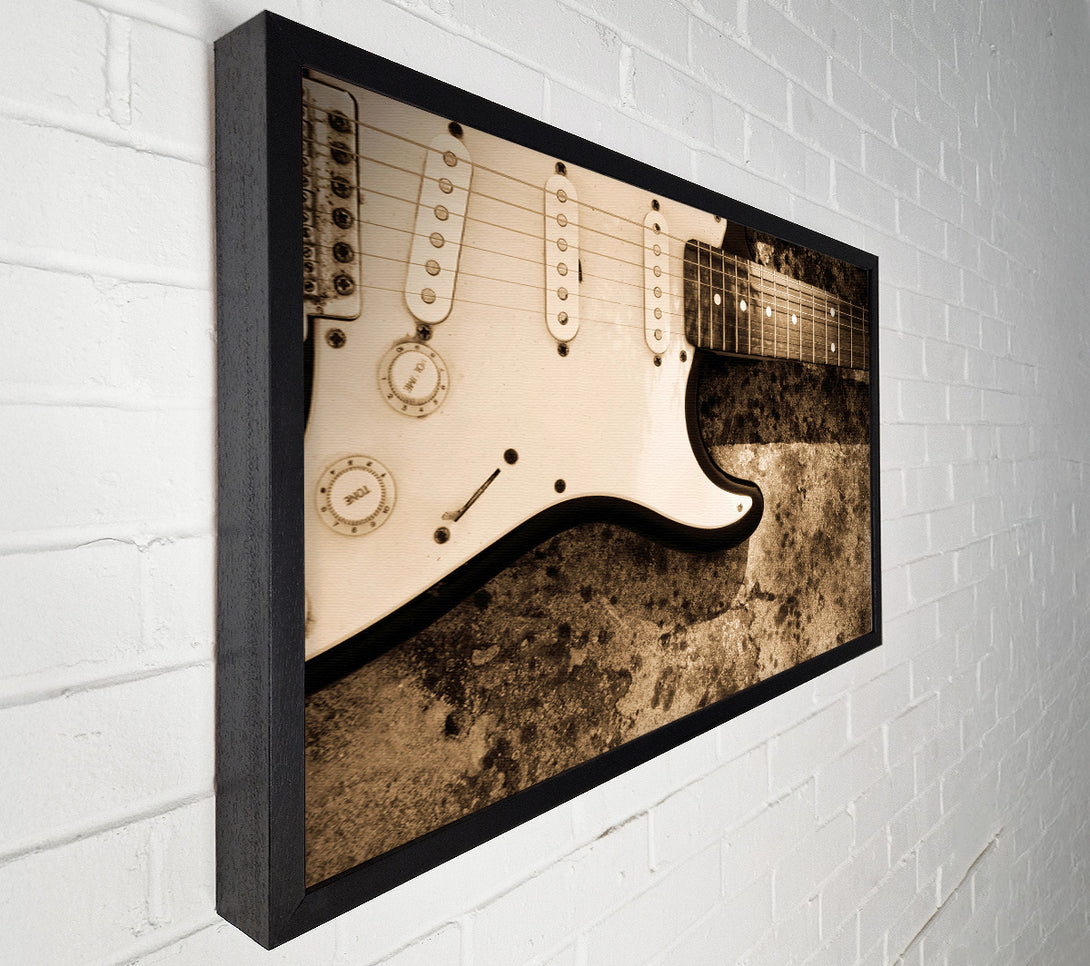  A Canvas Print of Fender Guitar Canvas Print