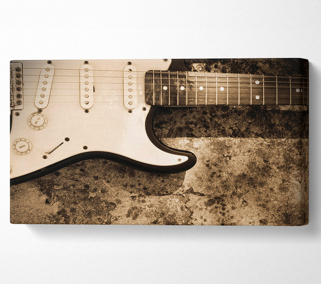  A Canvas Print of Fender Guitar Canvas Print