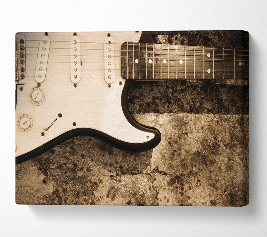  A Canvas Print of Fender Guitar Canvas Print