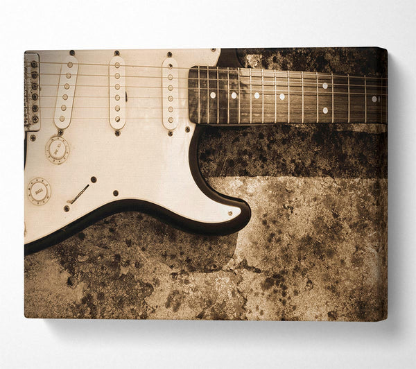  A Canvas Print of Fender Guitar Canvas Print
