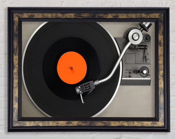 Retro Record Player 1 Framed Print
