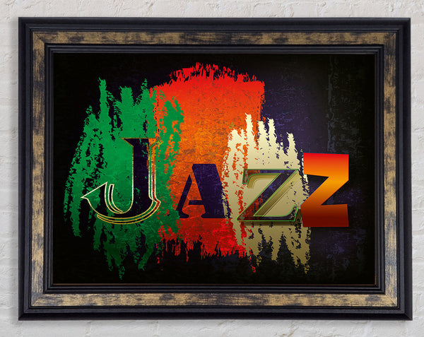 Jazz 1 Framed Print