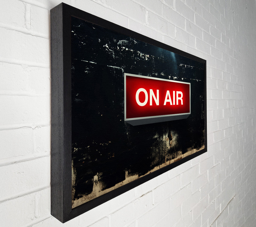  A Canvas Print of On Air Canvas Art