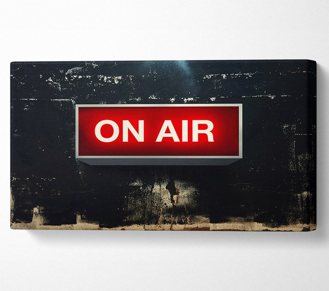  A Canvas Print of On Air Canvas Art