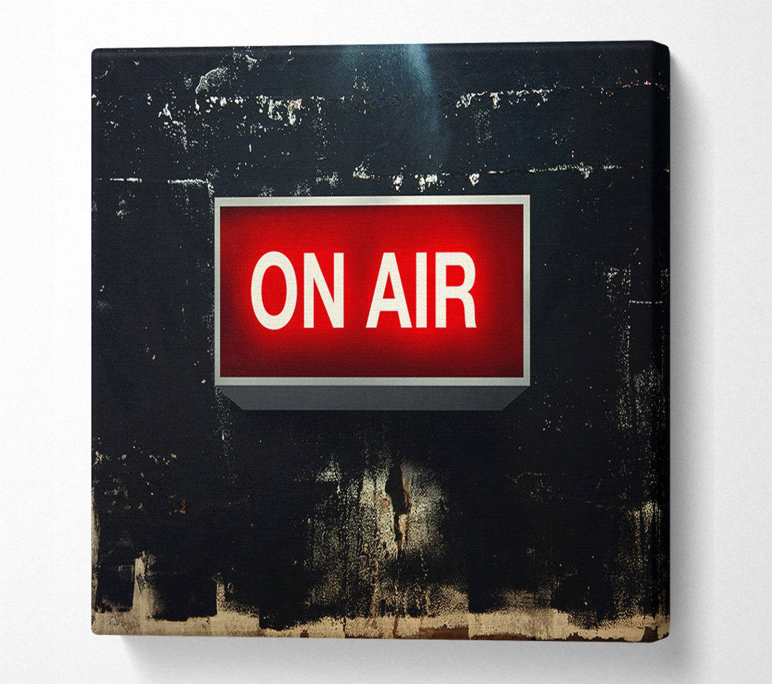  A Canvas Print of On Air Canvas Art