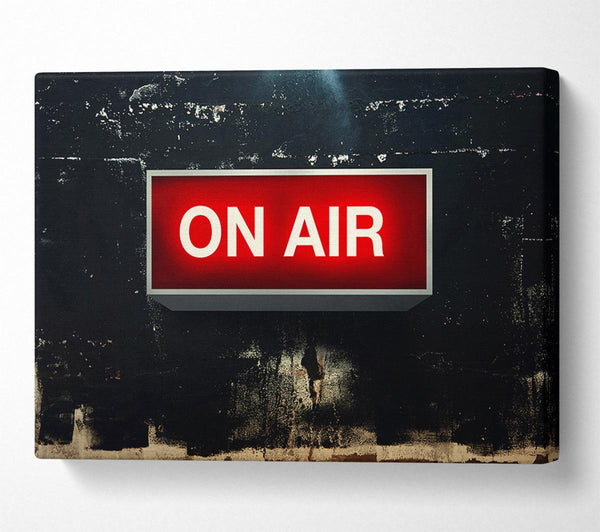  A Canvas Print of On Air Canvas Art