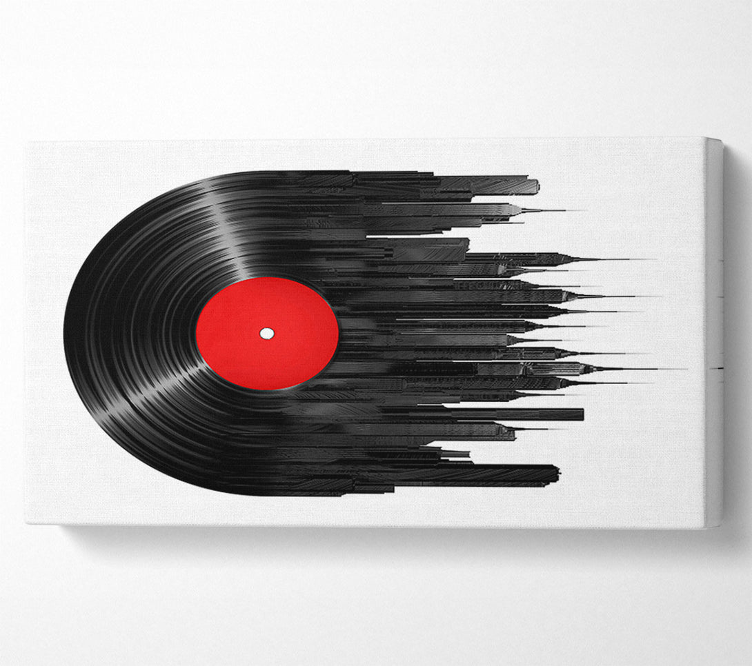  A Canvas Print of Album Music City Canvas Art