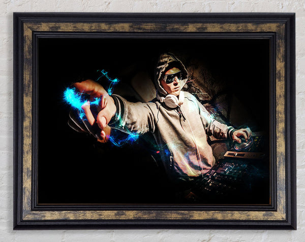 Electric DJ Framed Print