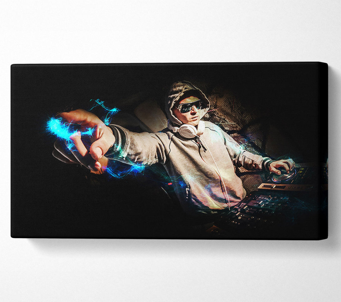  A Canvas Print of Electric DJ Canvas Print