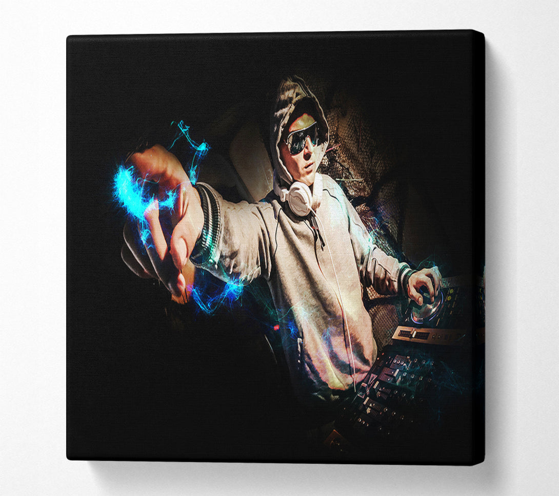  A Canvas Print of Electric DJ Canvas Print