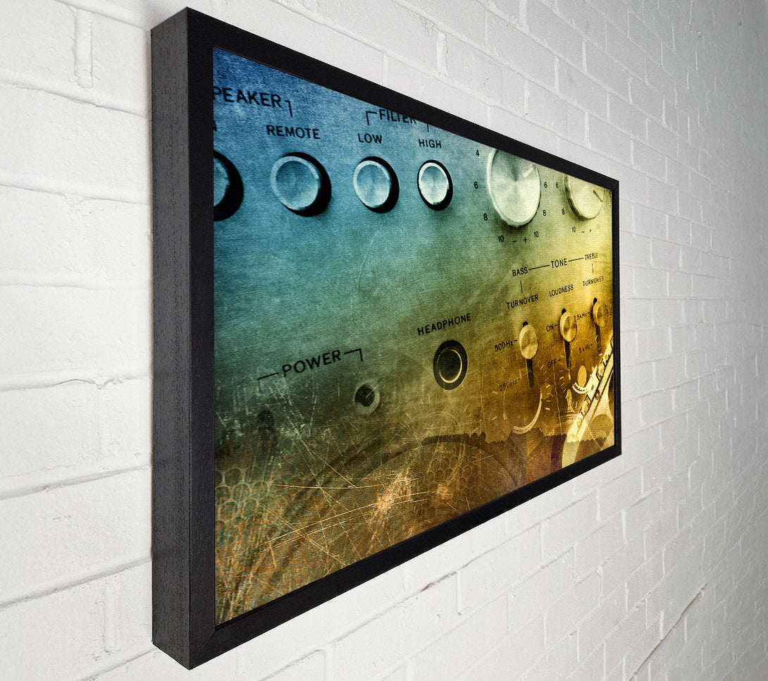  A Canvas Print of Amp It Up Canvas Print