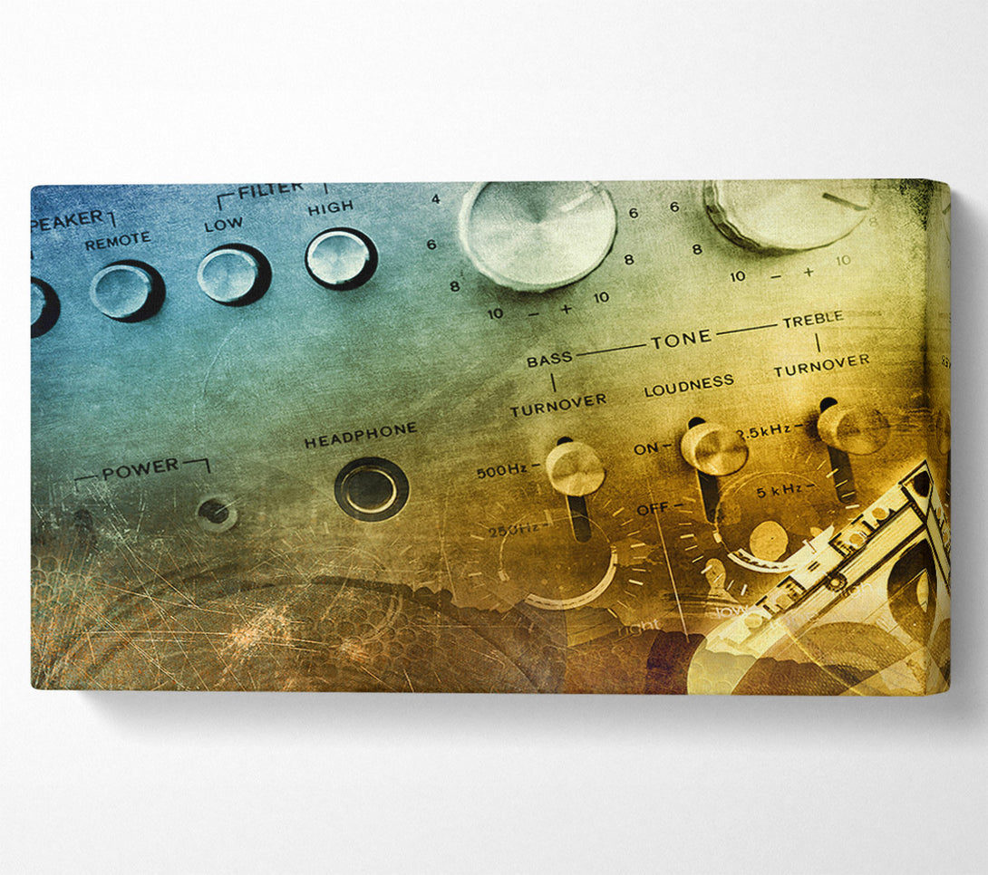  A Canvas Print of Amp It Up Canvas Print