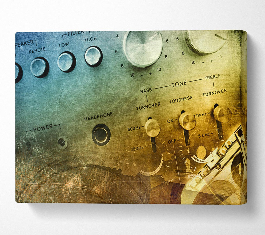  A Canvas Print of Amp It Up Canvas Print