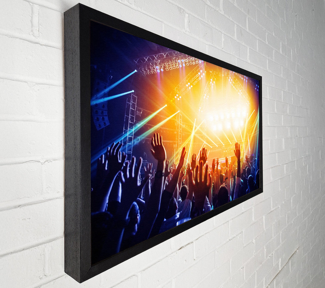  A Canvas Print of Fans At The Show Canvas Art