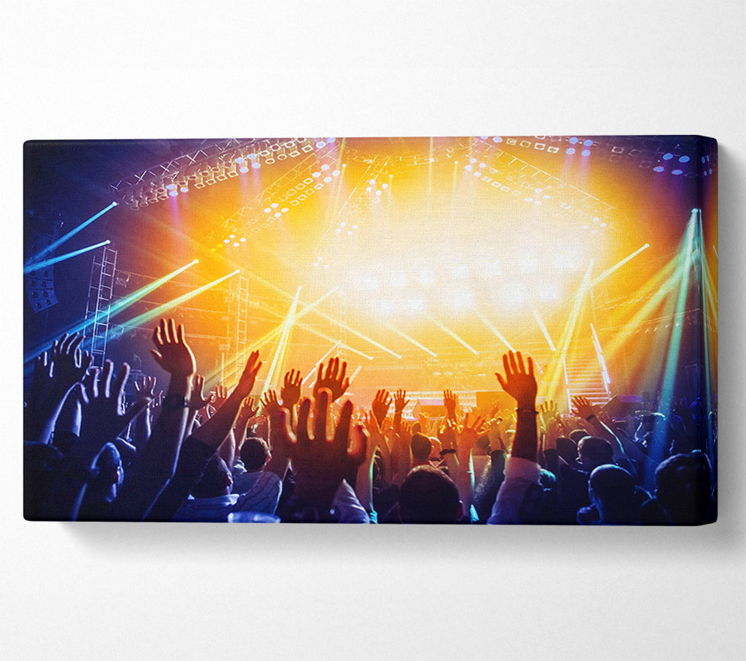  A Canvas Print of Fans At The Show Canvas Art