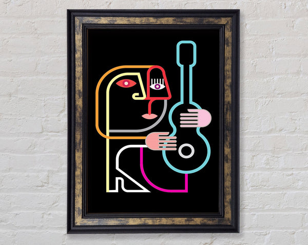 Music Player Framed Print