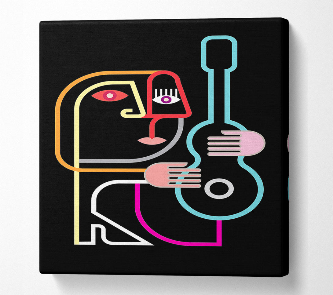  A Canvas Print of Music Player Canvas Wall Art