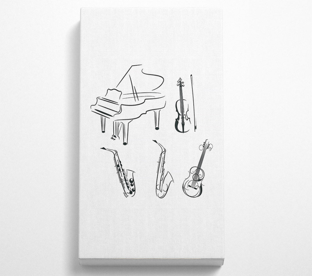  A Canvas Print of Instruments Ready Canvas Art