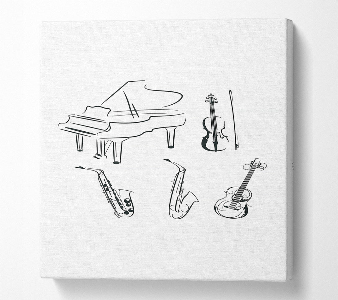  A Canvas Print of Instruments Ready Canvas Art