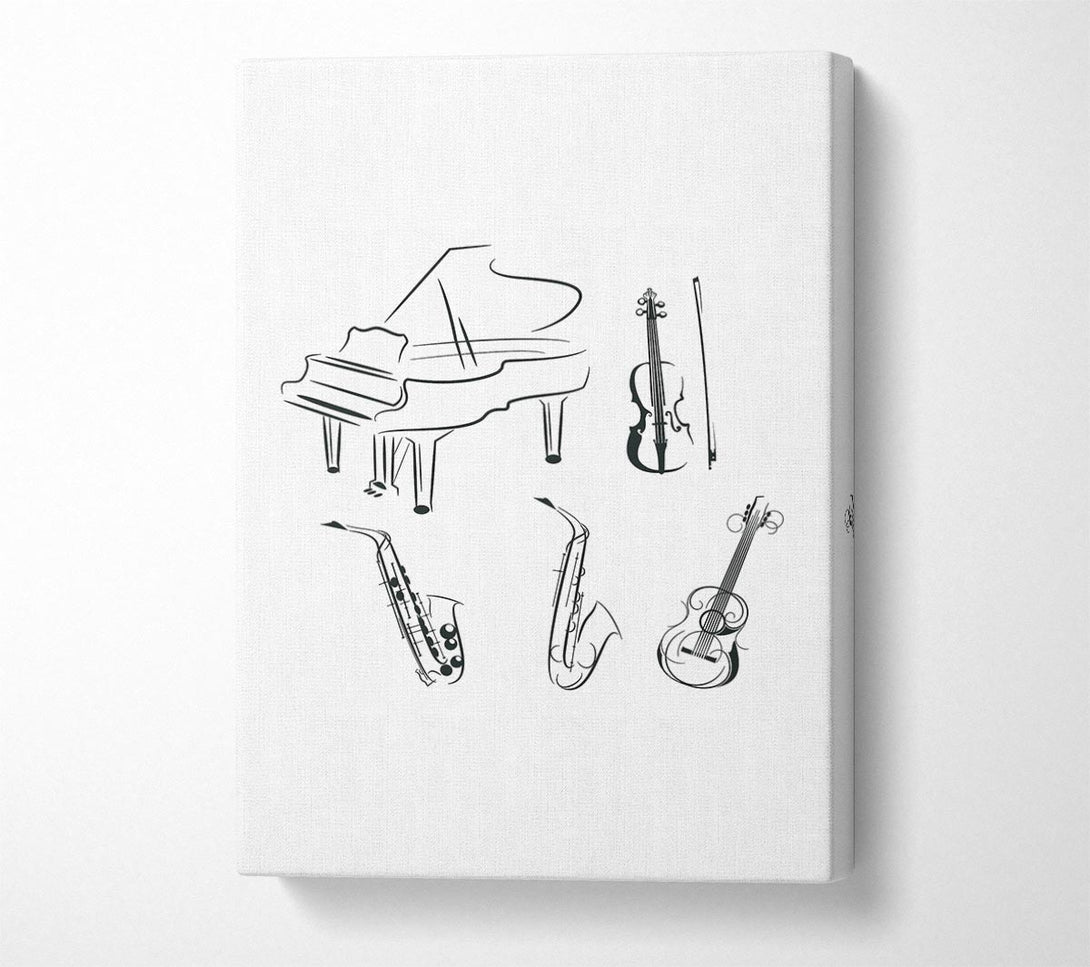  A Canvas Print of Instruments Ready Canvas Art
