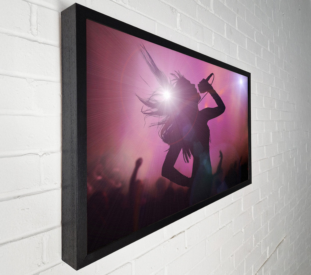  A Canvas Print of Rock Goddess Canvas Wall Art