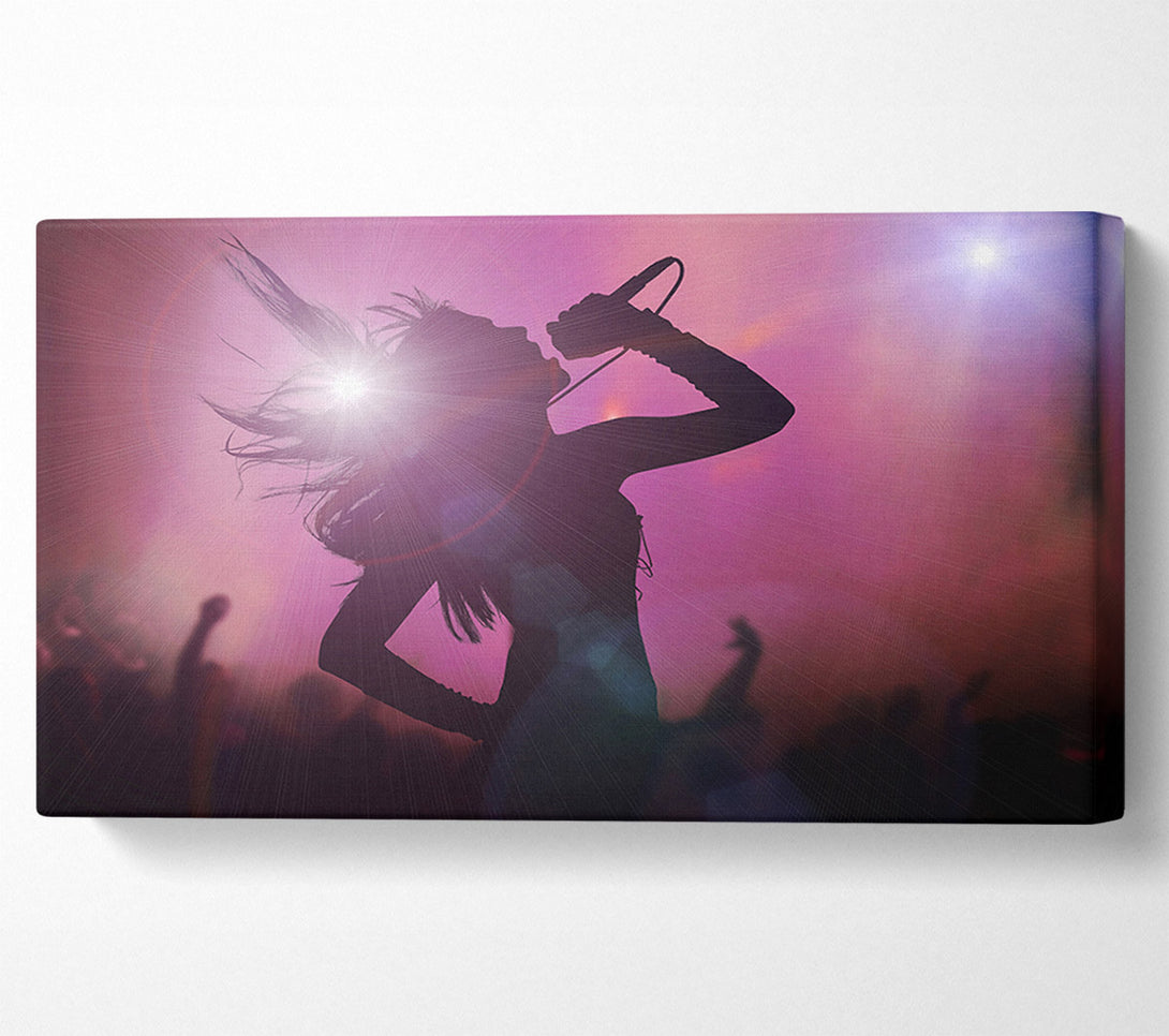  A Canvas Print of Rock Goddess Canvas Wall Art
