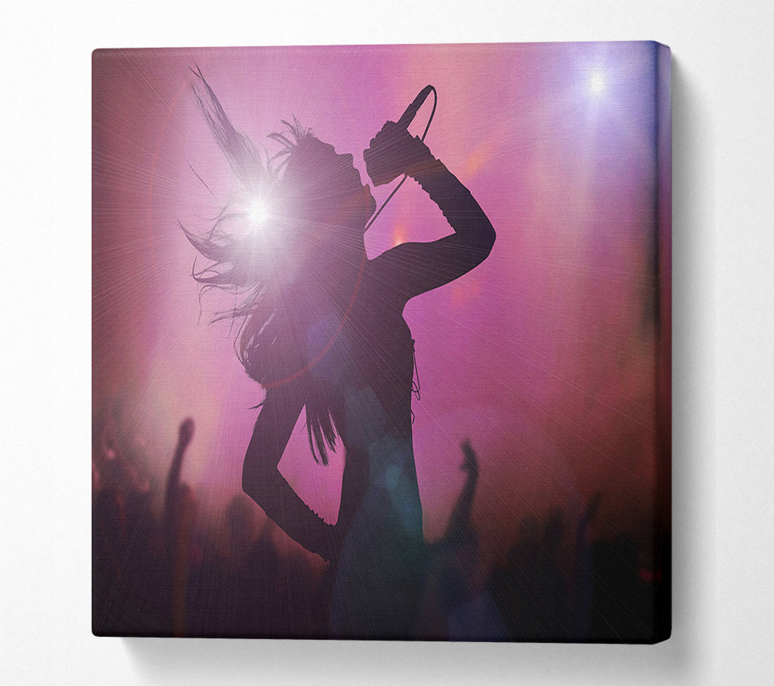  A Canvas Print of Rock Goddess Canvas Wall Art