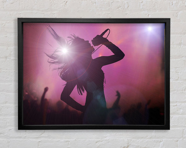 Rock Goddess Framed Print