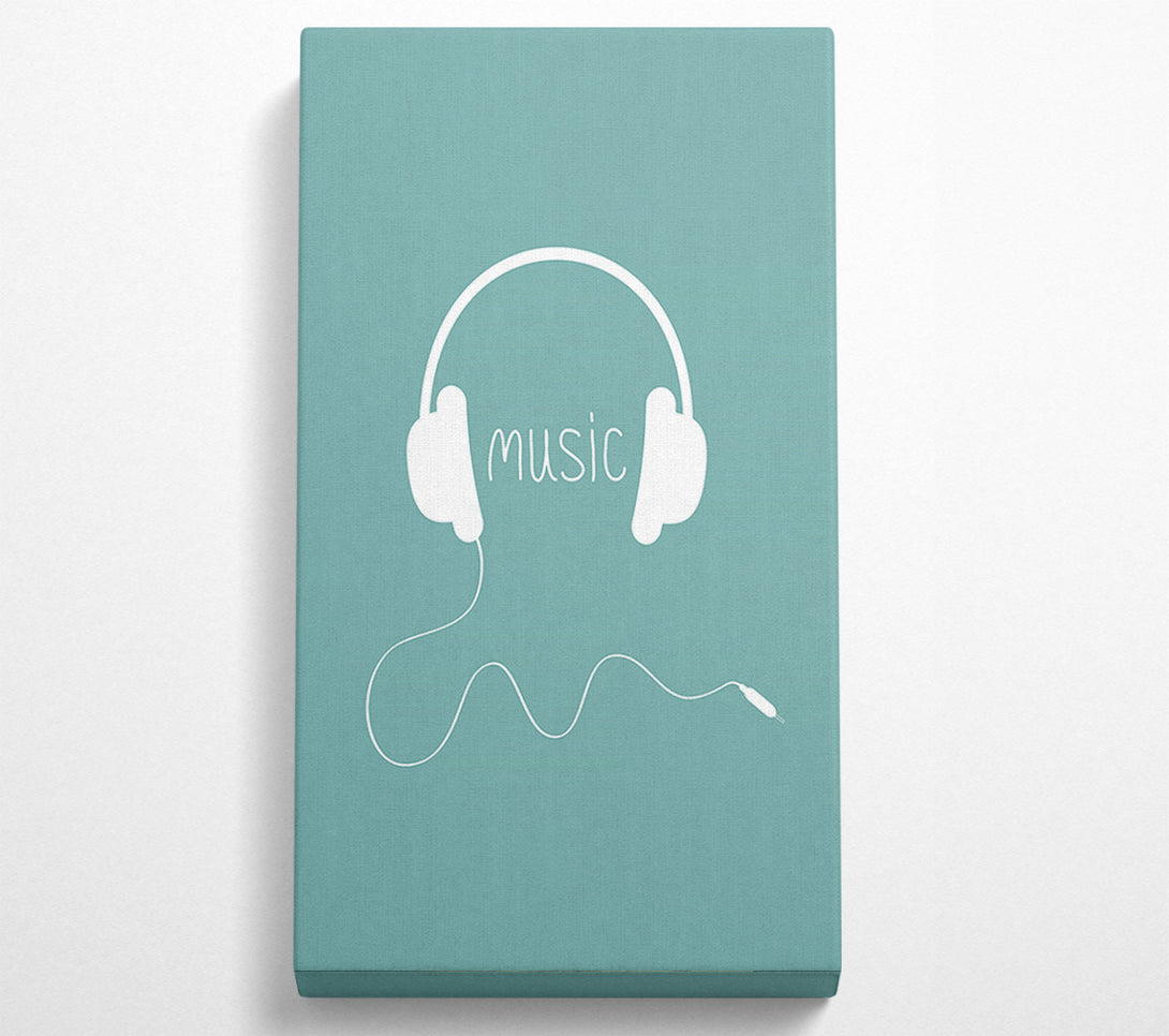  A Canvas Print of Music Between The Ears Canvas Wall Art