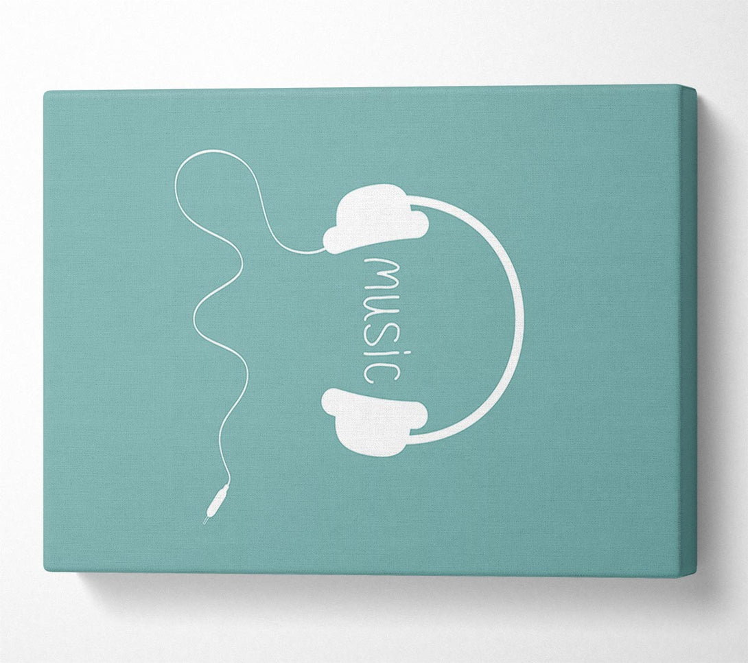  A Canvas Print of Music Between The Ears Canvas Wall Art