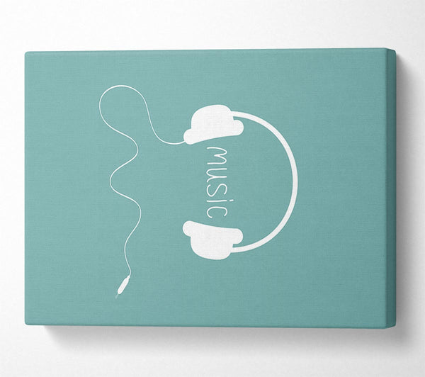  A Canvas Print of Music Between The Ears Canvas Wall Art