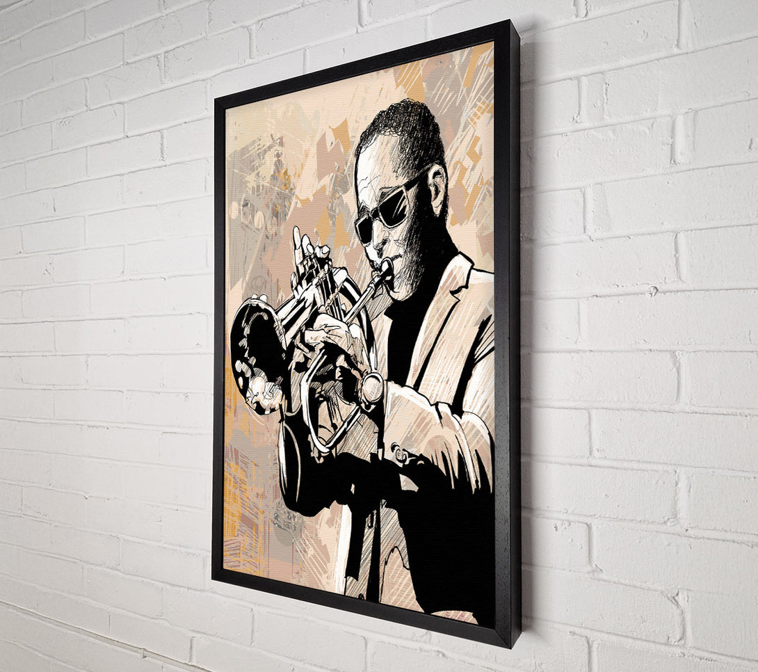  A Canvas Print of Old Time Blues Canvas Print