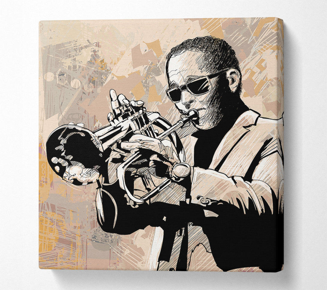  A Canvas Print of Old Time Blues Canvas Print