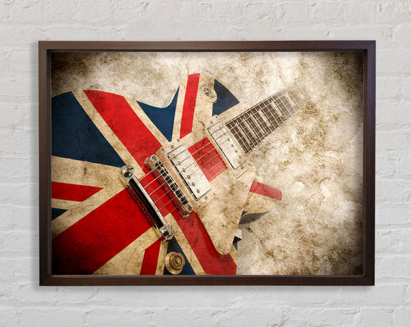 Britische Retro-Gitarre 1
