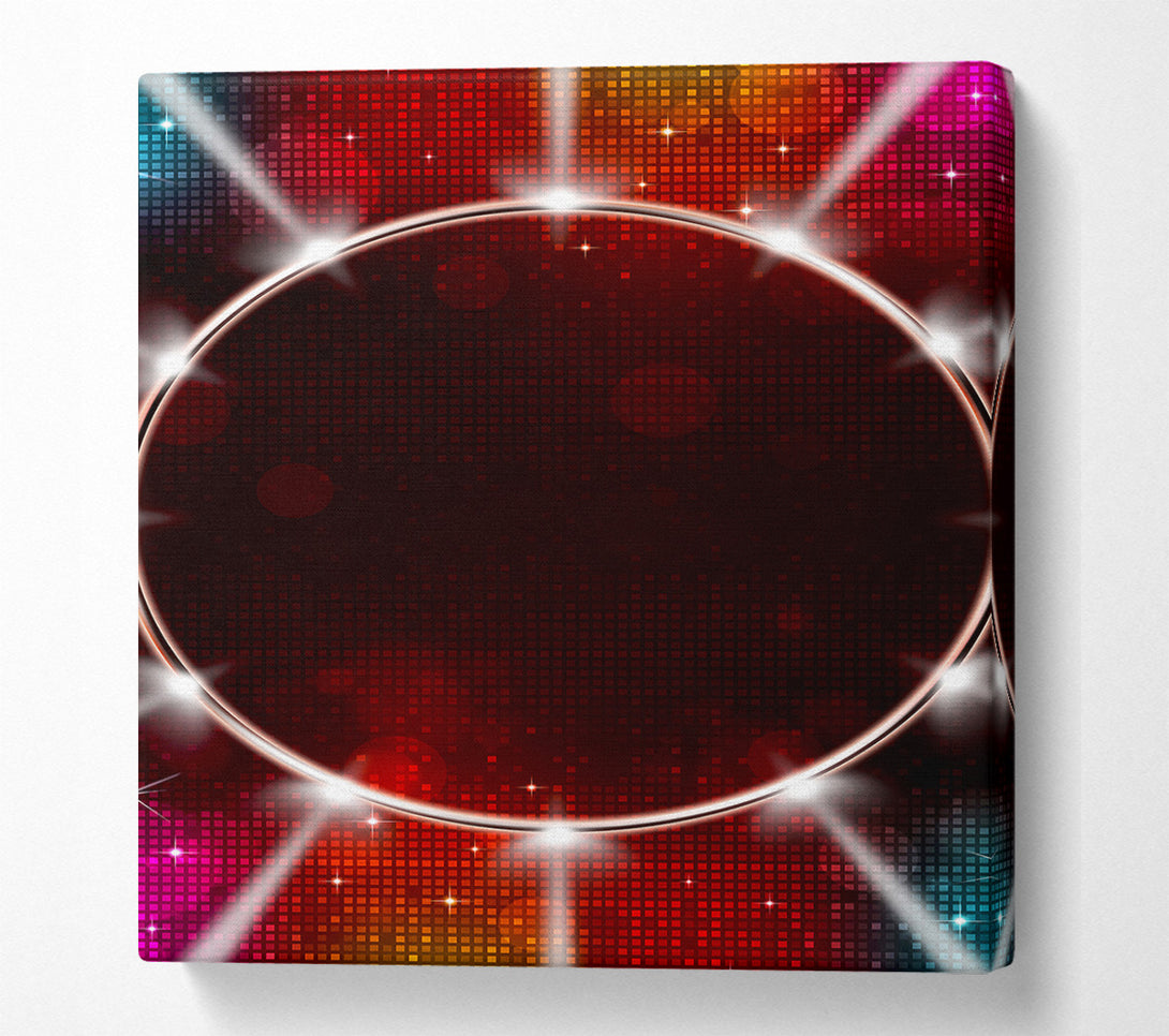  A Canvas Print of Disco Ball Canvas Wall Art