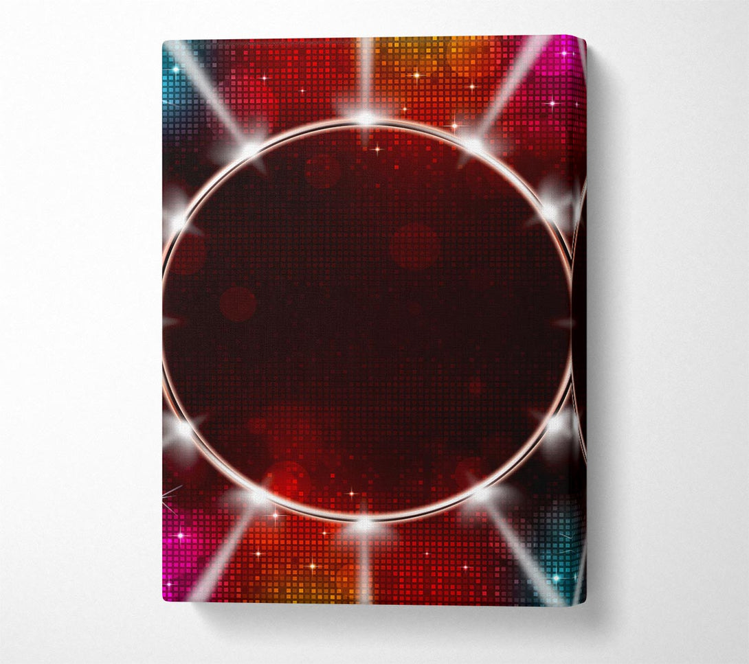  A Canvas Print of Disco Ball Canvas Wall Art