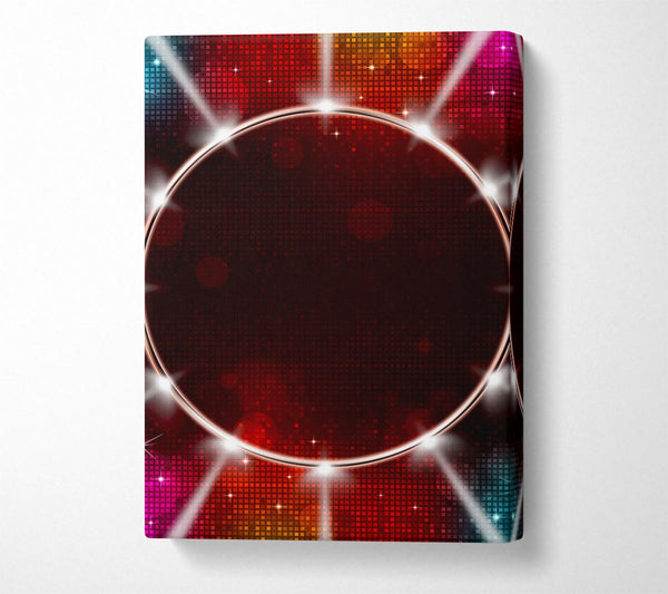  A Canvas Print of Disco Ball Canvas Wall Art