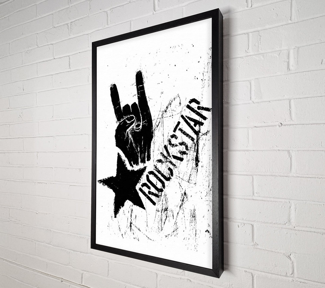 A Canvas Print of Rockstar Canvas Art