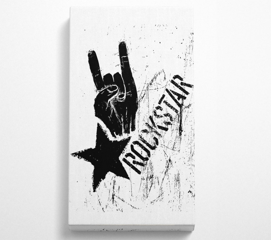 A Canvas Print of Rockstar Canvas Art