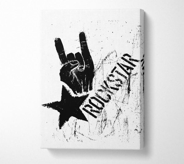  A Canvas Print of Rockstar Canvas Art
