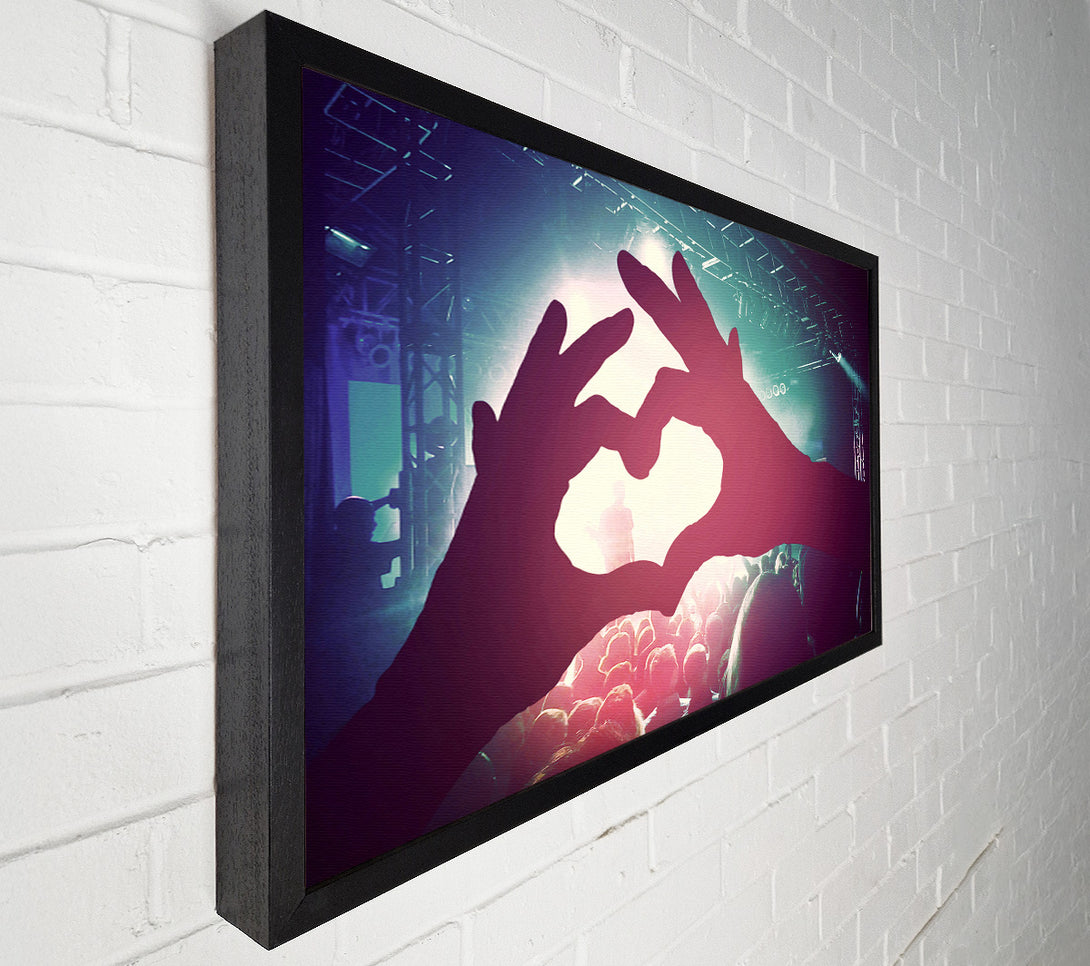  A Canvas Print of Love That Rock God Canvas Print